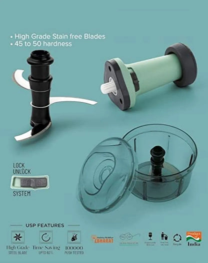 Onion chopper for kitchen